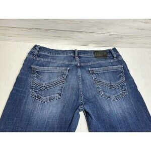 Buckle BKE Jake Straight Leg Blue Jeans Men's Size 36 x 32 Stretch
